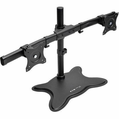 Tripp Lite by Eaton Dual-Monitor Desktop Mount Stand for 13\" to 27\" Flat-Screen Displays