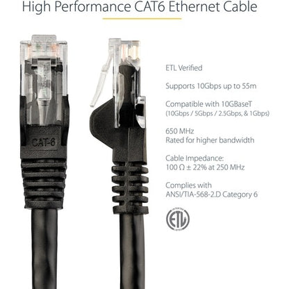 Câble Ethernet CAT6 StarTech.com de 60 cm