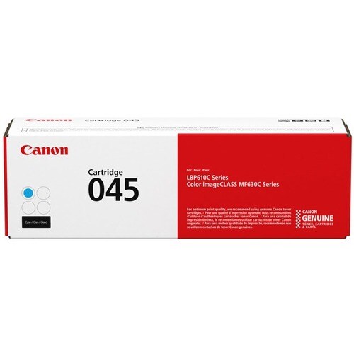 Canon 045 Original Standard Yield Laser Toner Cartridge - Cy