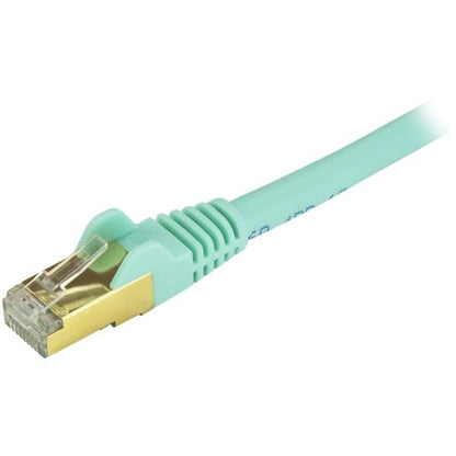 StarTech.com 6 in CAT6a Ethernet Cable - 10 Gigabit Category 6a Shielded Snagles