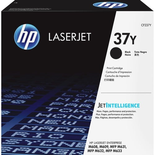 CARTOUCHE DE TONER LASERJET NOIR 37Y, RENDEMENT DE 41 000 PAGES
