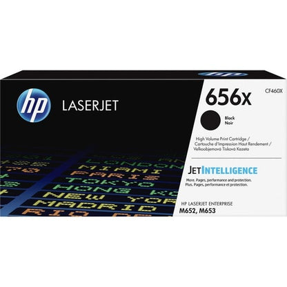 Cartouche de toner laser HP 656X (CF460X) d'origine à haut rendement -
