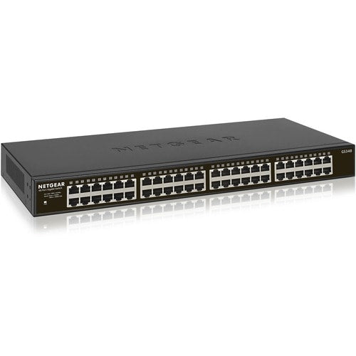 48PORT UNMANAGED 10/100/1000 ENET STDALN SWITCH RJ-45