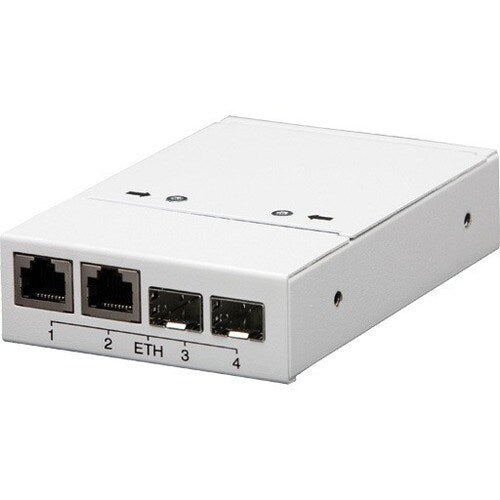 Conmutador convertidor de medios Axis Communications AXIS T8607 de 24 V CC, 2 x red (RJ)
