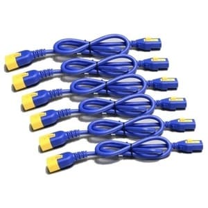 Schneider Electric Power Extension Cord - For PDU - 120 V AC - Blue -
