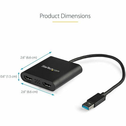 StarTech.com USB 3.0 to Dual HDMI Adapter