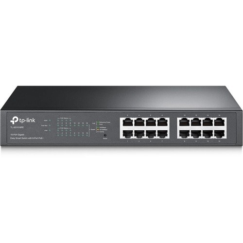 16 ports Web MNG 10/100/1000 8 ports POE + commutateur RJ45