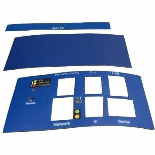 Kit de etiqueta azul para PDU de rack de APC by Schneider Electric (10 unidades) - Azul - 10 unidades