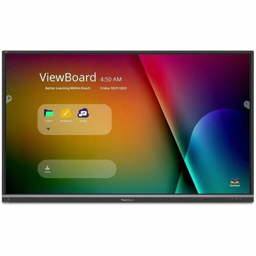 ViewSonic IFP6550 65\" 2160p 4K Interactive Display, 20-Point Touch, HDMI