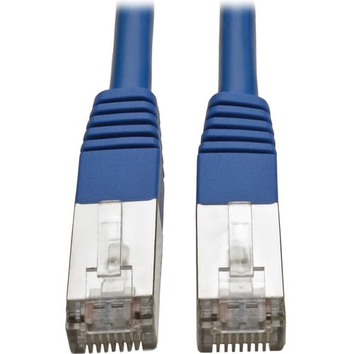 Câble de raccordement STP blindé moulé Cat5e 350 MHz Tripp Lite by Eaton (RJ45 M/M), noir