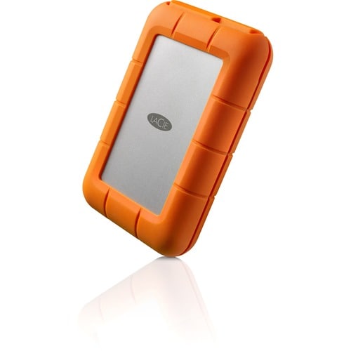 2TB LACIE RUGGED MOBILE DRIVE USB 3.1 TYPE C 3600 RPM 1MB 2.5E (STFR2000800)