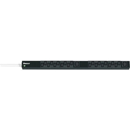 Unité de distribution d'alimentation verticale de base Panduit P22B10M