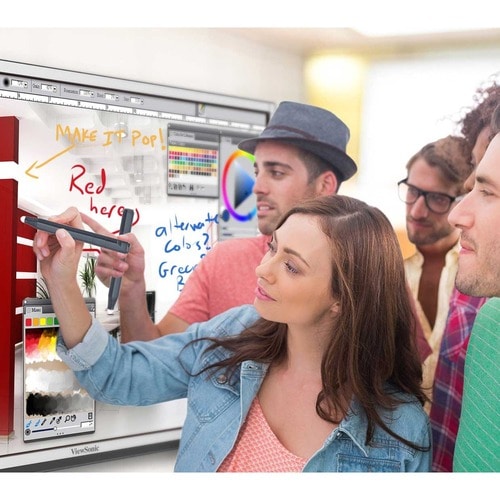 PANEL PLANO INTERACTIVO VIEWBOARD 4K ULTRA HD DE 55 PULGADAS