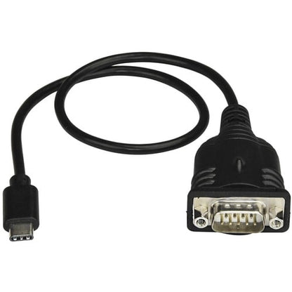 StarTech.com USB C to Serial Adapter Cable 16\" (40cm) - USB Type-C to Serial RS