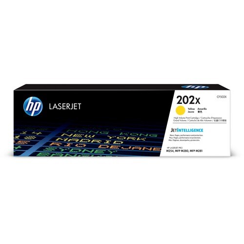 202X YELLOW LASERJET TONER CARTRIDGE