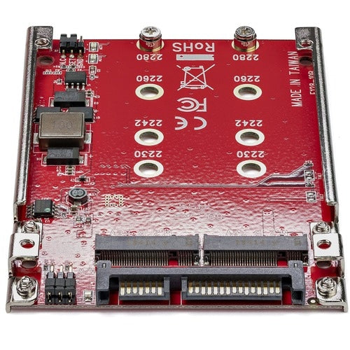 DUAL SLOT M.2 TO 2.5IN SATA RAID ADAPTER