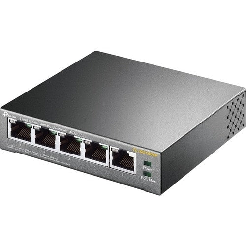 5 ports non gérés 10/100/1000 Mo 4 ports PoE ENET commutateur standard RJ45