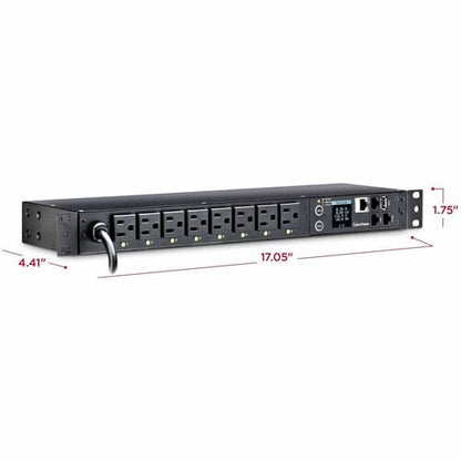 Cyber ​​Power CyberPower PDU41001 Monofásico 100-120 VCA 15 A Conmutado
