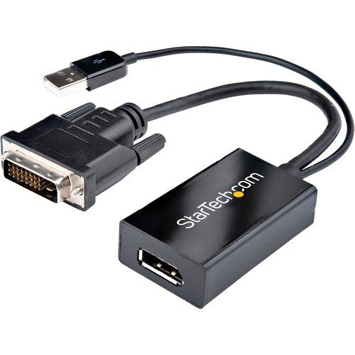 StarTech.com DVI to DisplayPort Adapter with USB Power
