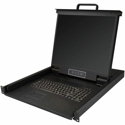 CONSOLE KVM 19 PO 1U À PORT UNIQUE POUR RACK SVR VGA KVM