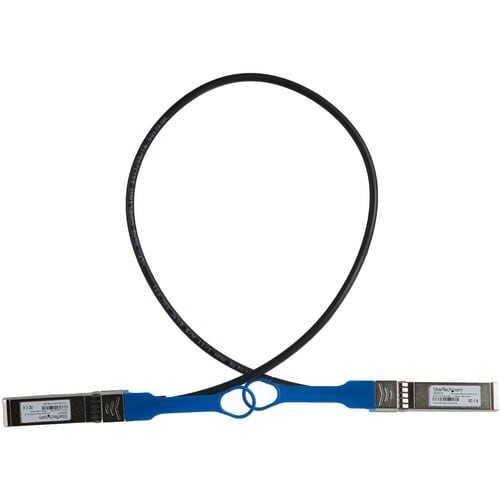 Câble à connexion directe StarTech.com 10G SFP+ vers SFP+ de 0,65 m pour HPE JD095C 10GbE SFP+ DAC cuivre 10 Gbit/s Twinax passif basse consommation