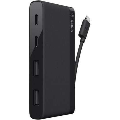 Mini hub Belkin USB-C 4 ports (pour entreprise, sac et étiquette)