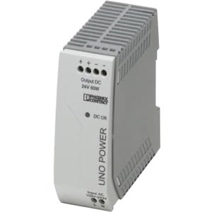 Alimentation Perle UNO-PS/1AC/24DC/60W - Rail DIN - Entrée 120 V CA, 230 V CA