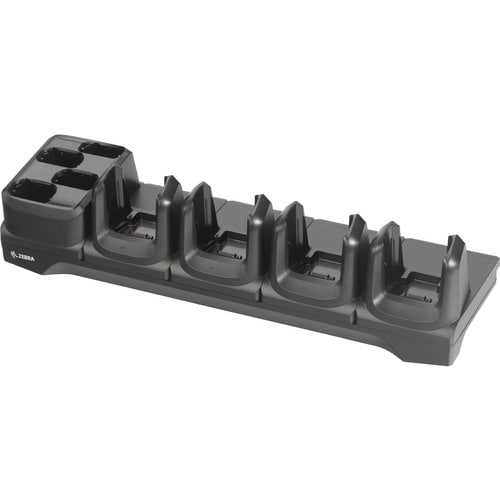 Zebra Cradle - Wired - Mobile Computer - 4 Slot - Charging Capability - USB - Bl