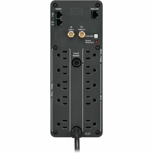 SAI de torre Back-UPS Pro BR1000MS de APC by Schneider Electric de 1,0 kVA - Remolque