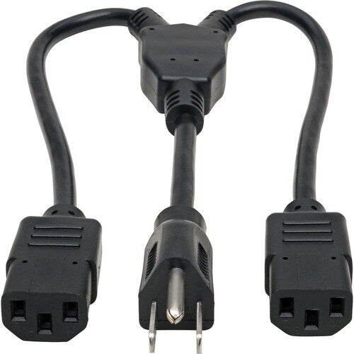 Cable divisor P004-18N-2C13 de Tripp Lite by Eaton - Para computadora