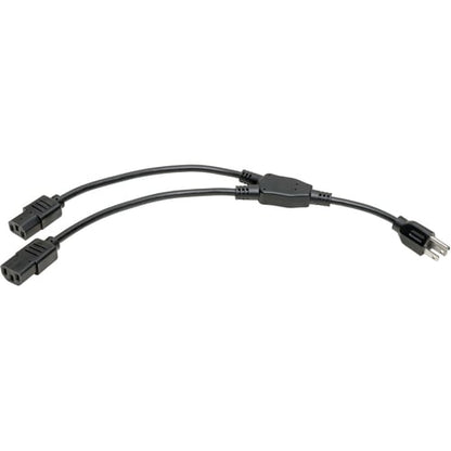 Cable divisor P004-18N-2C13 de Tripp Lite by Eaton - Para computadora