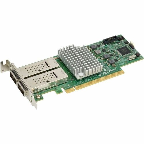 Carte Ethernet Supermicro 100 Gigabit - PCI Express 3.0 x16 - Taux de transfert de données de 100 Gbit/s