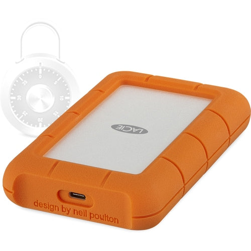 MULTI 4 2TB LACIE RUGGED SECURE USB 3.1TYPE C 3600 RPM 1MB