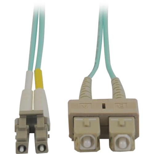 Cable de conexión de fibra dúplex Aqua de Tripp Lite