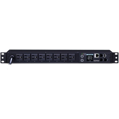 PDU monitoreada CyberPower PDU31001, 100-120 V, 15 A, 8 tomacorrientes NEMA 5-15R