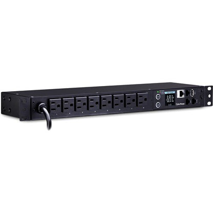 PDU monitoreada CyberPower PDU31001, 100-120 V, 15 A, 8 tomacorrientes NEMA 5-15R