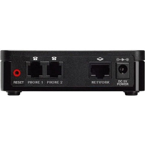 Adaptateur téléphonique analogique à 2 ports pour multiplateforme