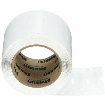Panduit Heatshrink, PO, White, Mil Grade, 500 Lbls, TT, 0.64"x2"  - MOQ (minimum