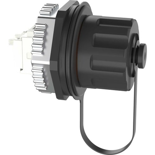 Panduit IndustrialNet Industrial Cat 6A RJ45 UTP Bulkhead Connector  - MOQ (mini