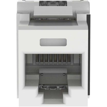 Panduit UTP RJ45 Cat 6A Keystone Punchdown Jack Module, WH  - MOQ (minimum order
