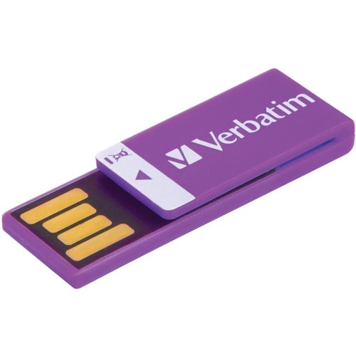 Clé USB CLIP-IT 16 Go MULTI 10 VIOLET
