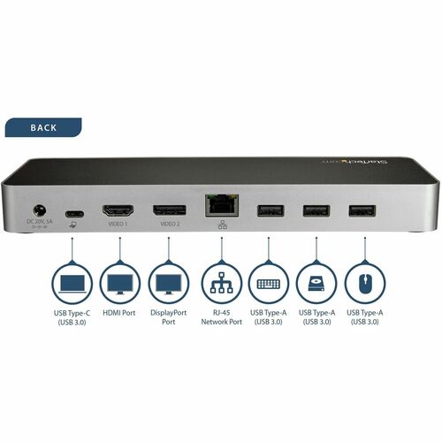 StarTech.com USB C Dock
