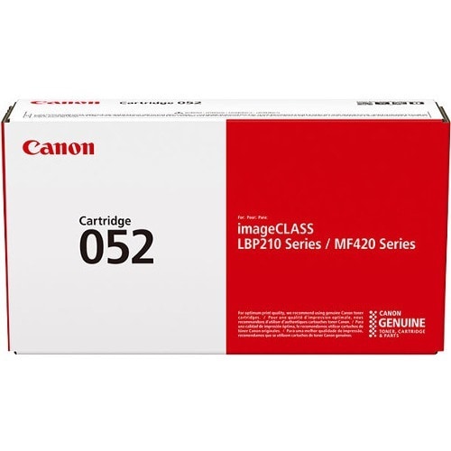 Canon 052 Original Laser Toner Cartridge - Black Pack - 3100