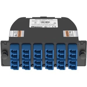Adaptateur réseau duplex à fibre optique Panduit QuickNet