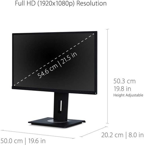 ViewSonic Graphic VG2248 22\" Class Full HD LED Monitor - 16:9 - 21.5\" Viewable