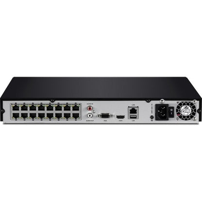 TRENDnet 16-Channel H.264/H.265 PoE+ NVR - 16 Channel 4K UHD PoE+ NVR