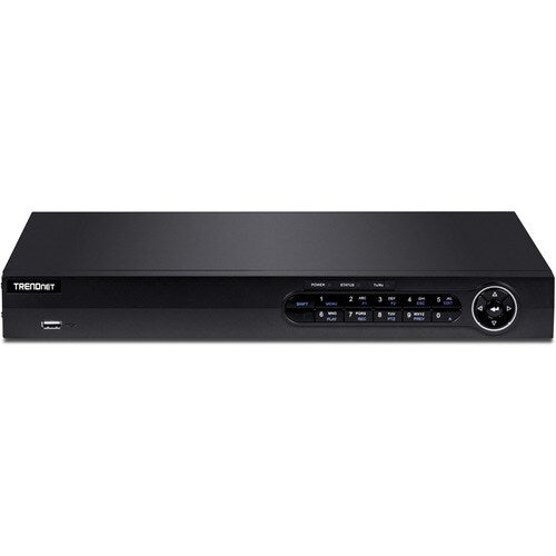 TRENDnet 16-Channel H.264/H.265 PoE+ NVR - 16 Channel 4K UHD PoE+ NVR