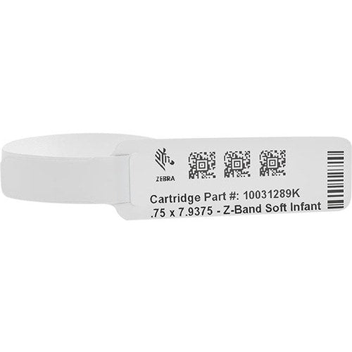 Zebra Z-Band Medical Label - 3/4\" (19.05 mm) Width x 7 11/16\" (195.26 mm) Leng