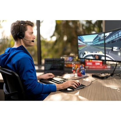 Kensington Classic USB-A Headset with Mic - Stereo - USB Type A - Wired - Over-t