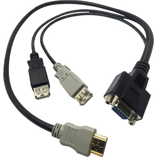 Câble Lantronix pour Spider Duo-USB, entrée locale, standard 21,6 \"